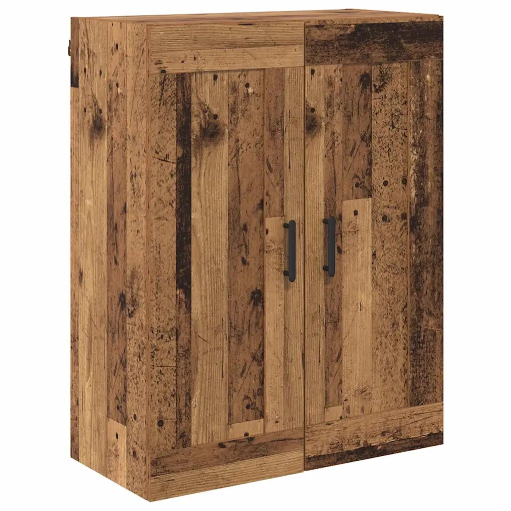 Credenza 2 pcs Legno vecchio Legno multistrato