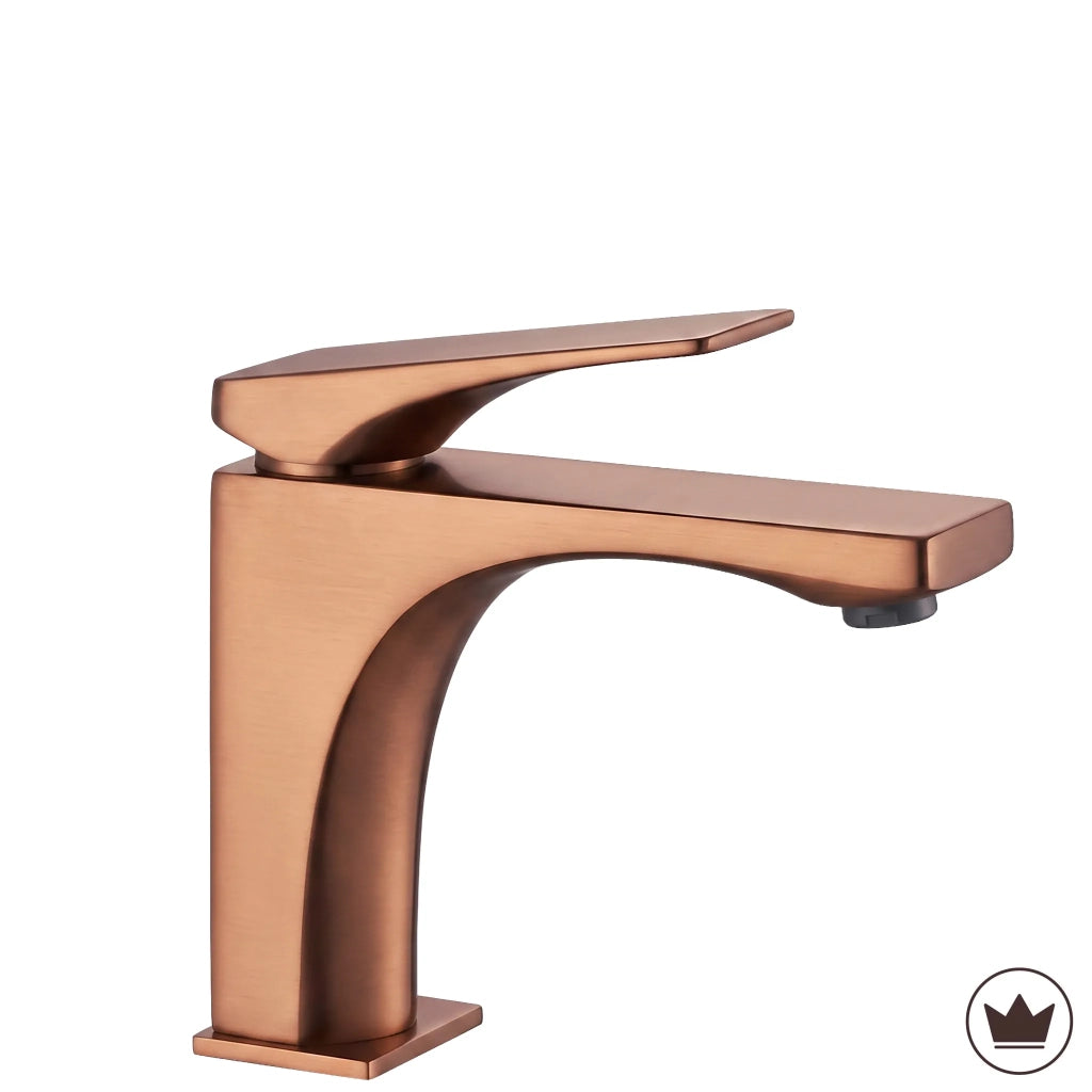 Rubinetto Da Lavabo Premium Rea Joe Brush Copper Low