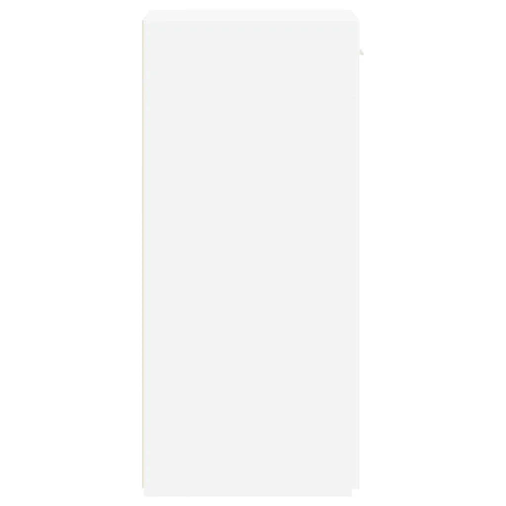 Credenza buffet cassettiera mobile contenitore organizer cucina soggiorno soggiorno 40 x 42,5 x 93 cm derivati ​​del legno bianco 02_0030311