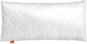 Cuscino 50x90 cm - Microfibra - Chiusura a rilascio - Lavabile fino a 60 gradi - Igienizzato - Foderato con piuma di poliestere - Cuscino decorativo