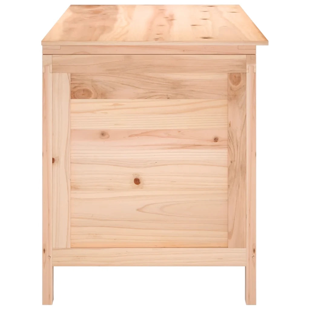 Scatola Cuscini da Esterno 99x50x56,5 cm Legno Massello Abete
