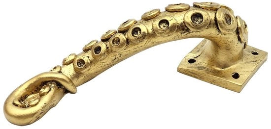 Maniglia di apertura porta - Materiale artificiale - Design a tentacoli - Maniglia ergonomico - Piastra di montaggio universale - Adatta per armadi - Capacità di sollevamento fino a 15 kg - Maniglia per armadio