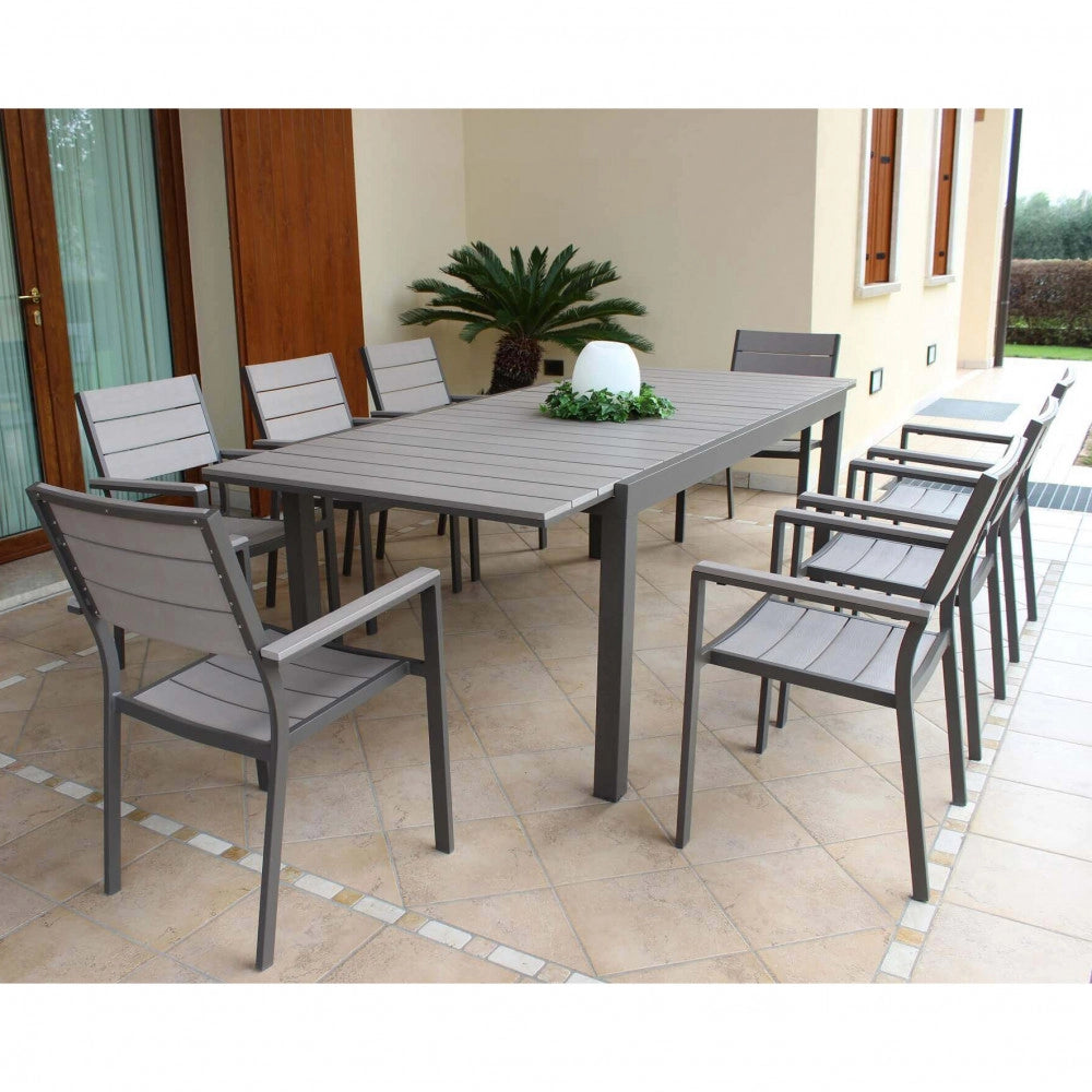 TAVOLO PENTAL 180/240 X 100