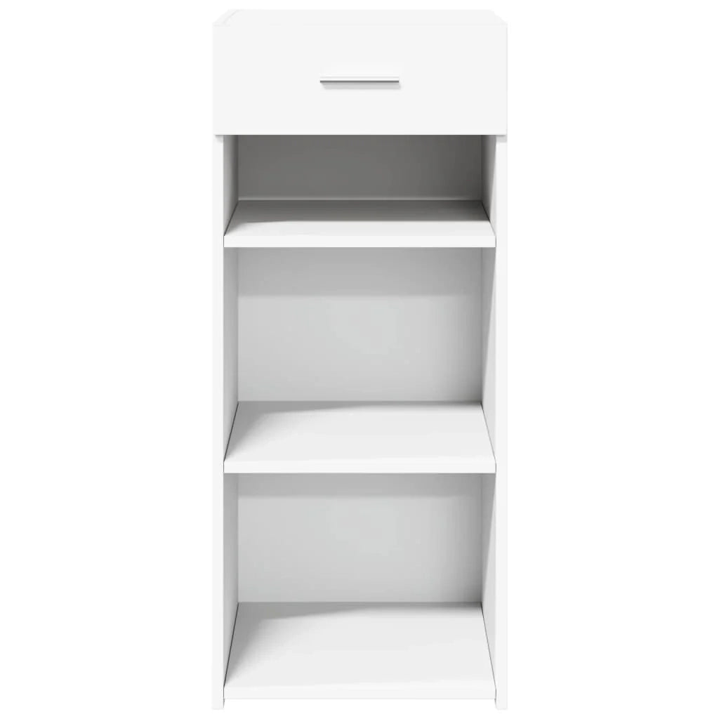 Buffet credenza cassettiera armadio mobile contenitore organizer per cucina soggiorno salotto 40 x 42,5 x 93 cm legno ingegnerizzato bianco 02_0030310