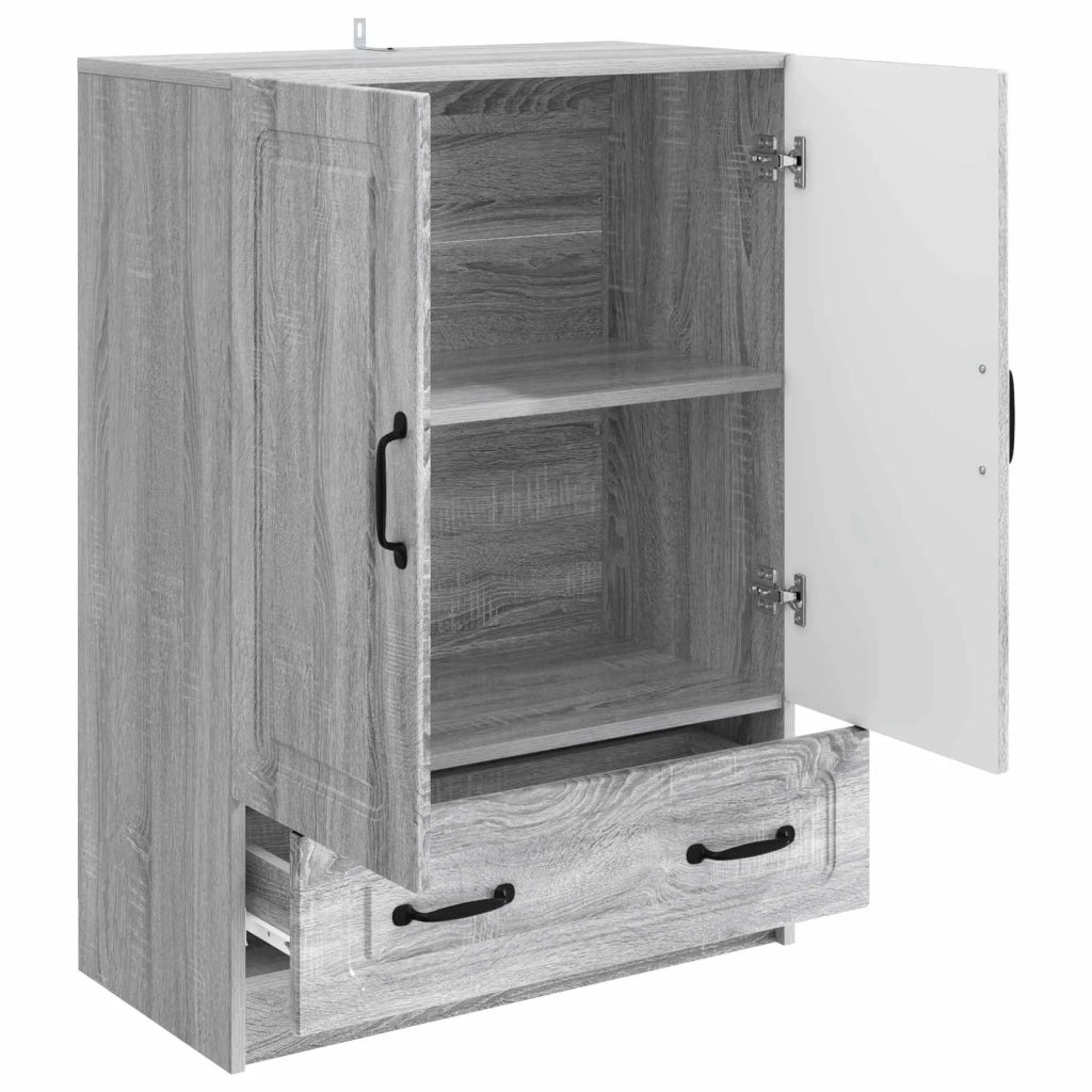 Credenza Grigio Sonoma 66 x 34,5 x 92 cm Legno ingegnerizzato