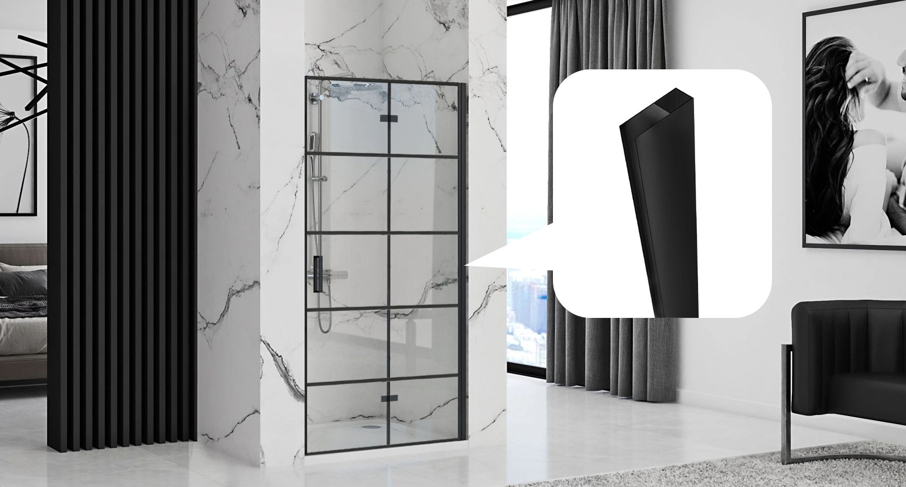 Profilo D'allargamento Per Cabine E Porte Molier Rea