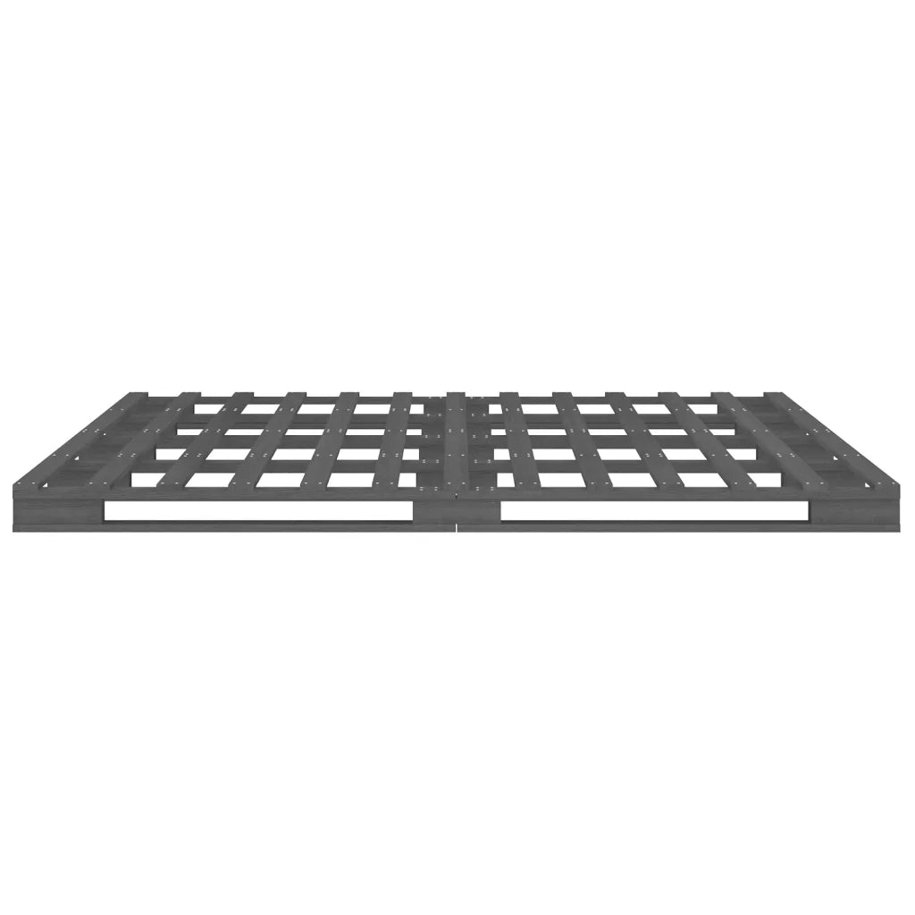 Giroletto Grigio 140x190 cm in Legno Massello di Pino
