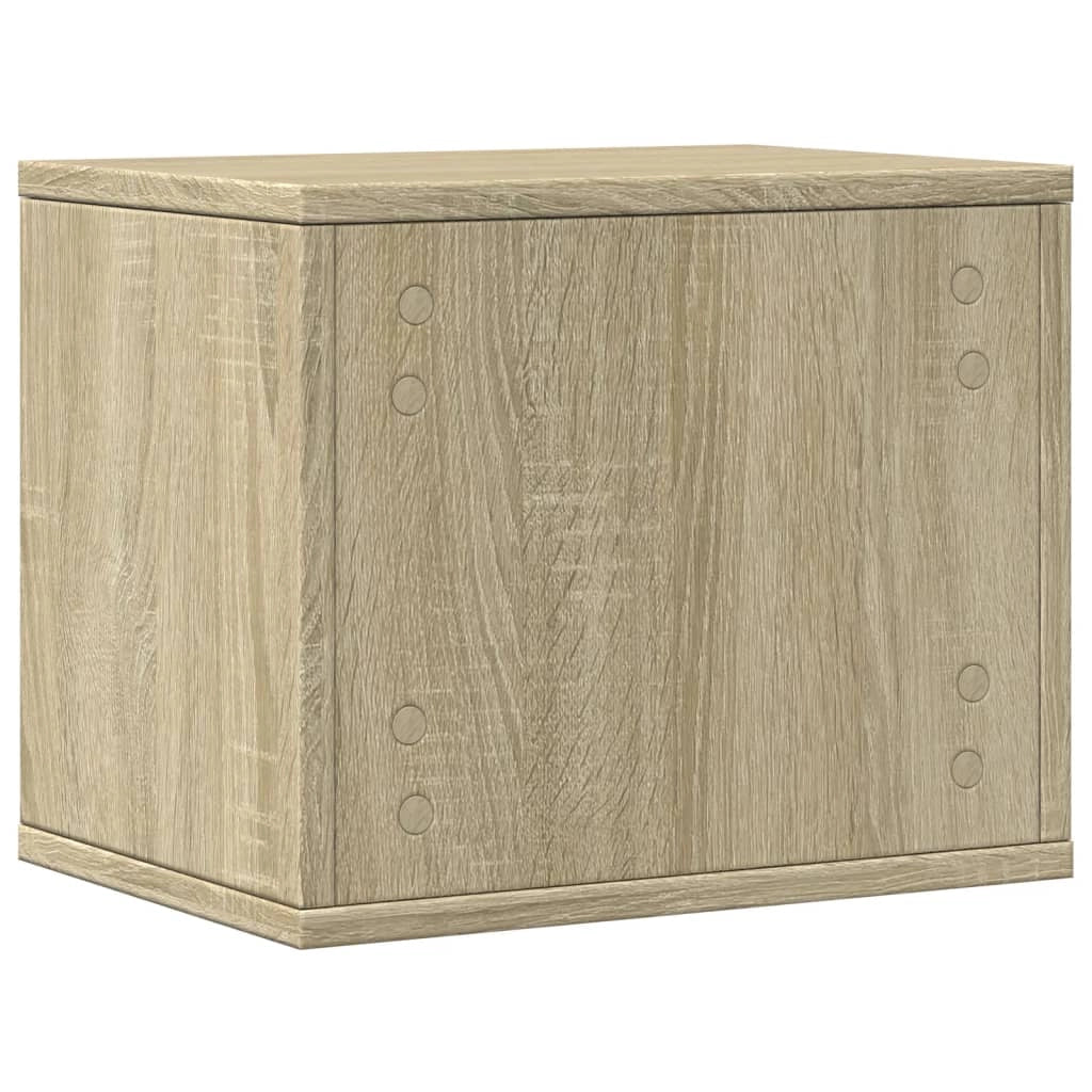 Mobiletto portaoggetti per ufficio in rovere Sonoma 36 x 26 x 29,5 cm 02_0043586