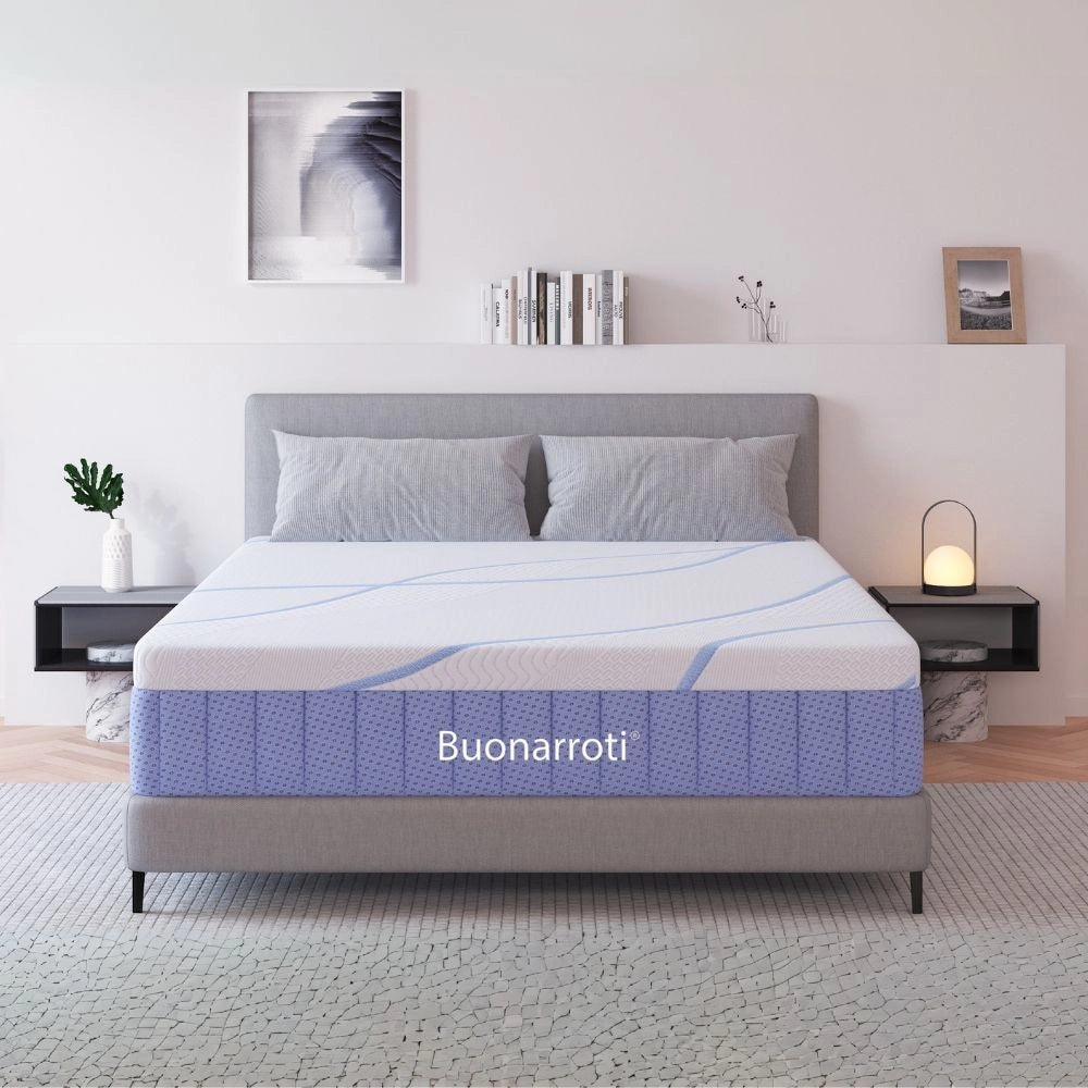 Materasso matrimoniale Pergamo a molle 5 zone con rivestimento Antiscivolo 160x190x30H
