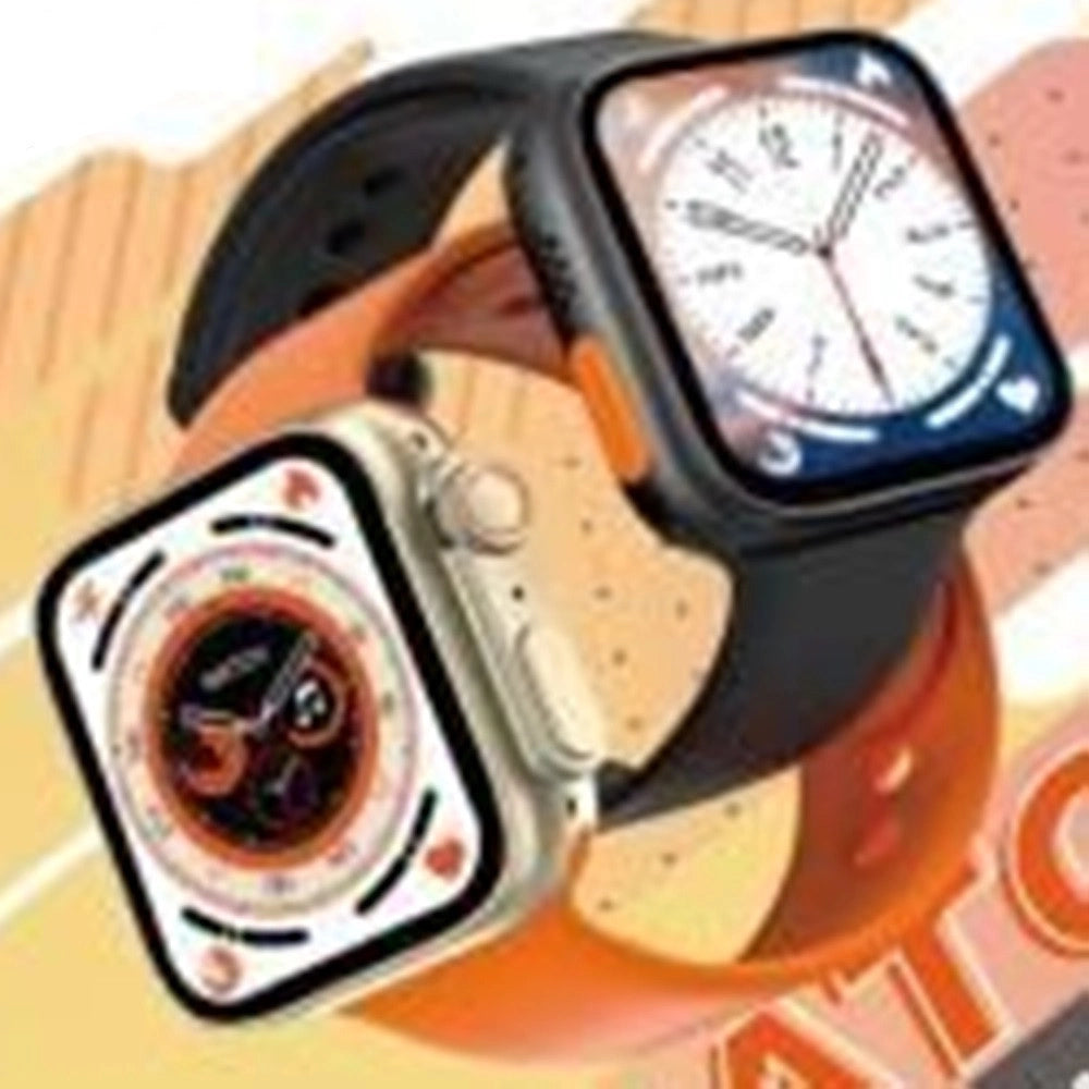 Trade Shop - Smartwatch Orologio Da Polso Monitoraggio Fitness Salute Attività Sportive Qs8 -