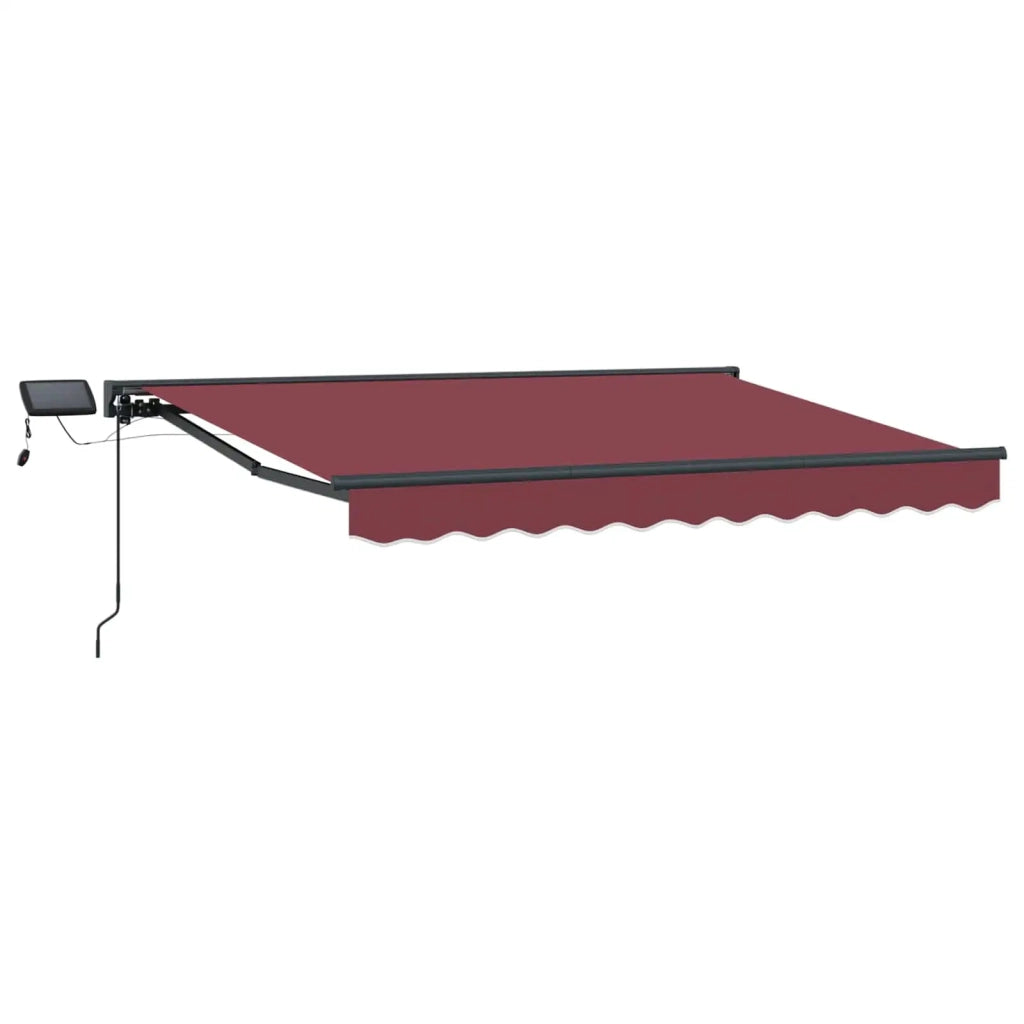 Cornice per Tenda Manuale con LED 2,5 x 2 m
