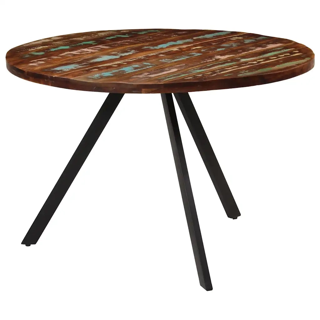 Tavolo da Pranzo 110x75 cm in Legno Massello di Recupero 338477