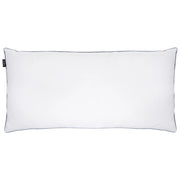 Cuscino alto a triplo scomparto Rivestimento in cotone premium Imbottitura in piuma d'oca Imbottitura in piuma Bianco 40 x 80 cm Teide