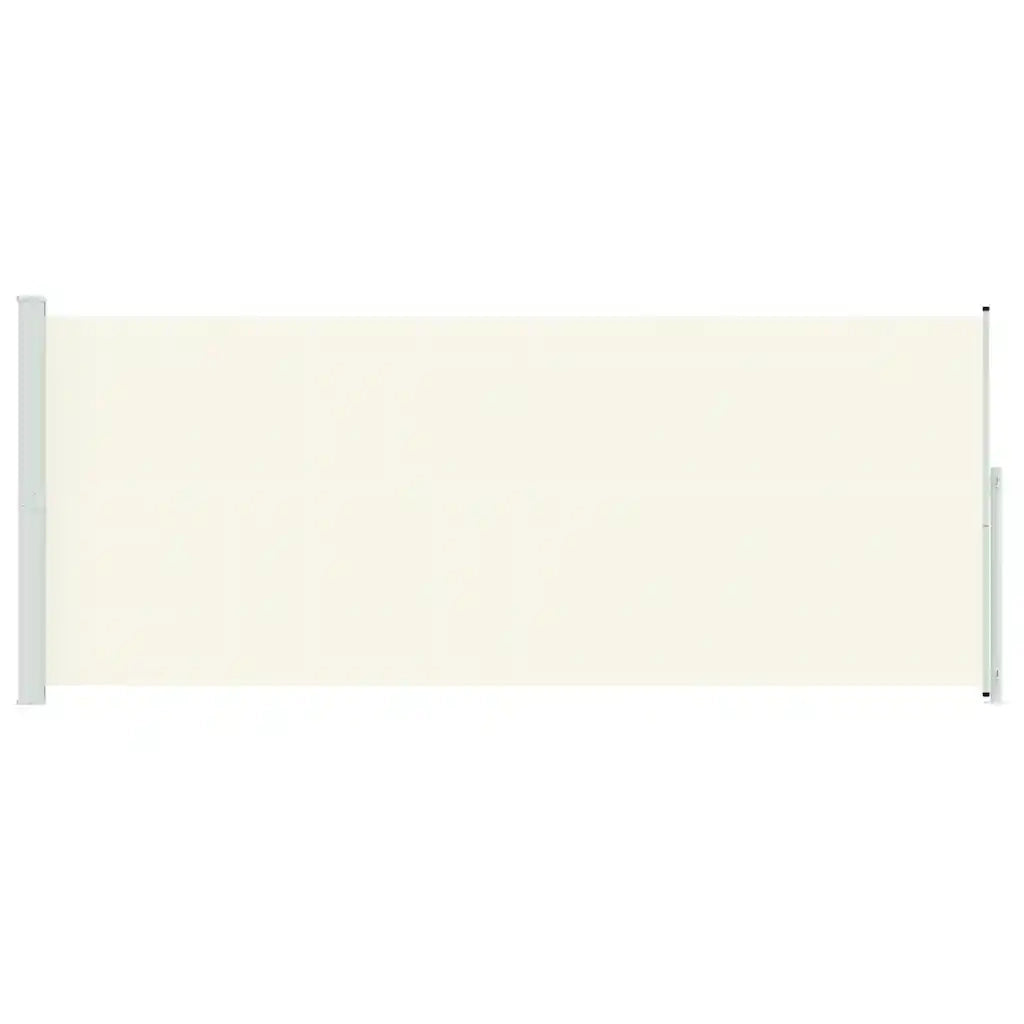 Tenda Laterale Retrattile per Patio 200x514 cm Crema 313418