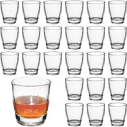 Set di 24 Tazze da 35ml - Tazze per Liqueur Resistenti al Vaso da Vasca per Feste e Barbecue Familiari