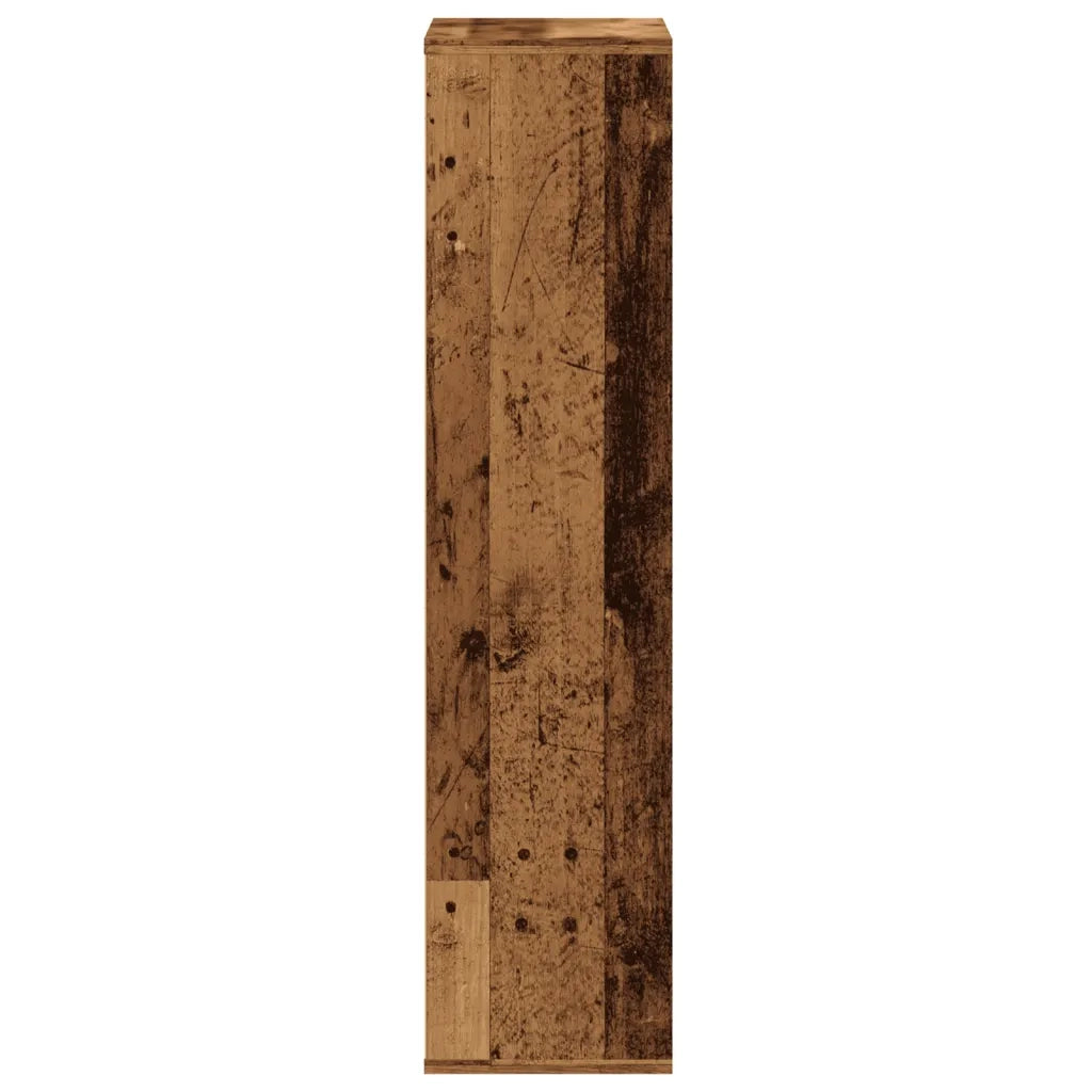 vidaXL Libreria Legno Antico 50x25x105 cm in Legno Multistrato
