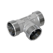 RACCORDO A T MASCHIO CROMATO- 24X19 fil (D.16)- TIEMM- pezzi 1