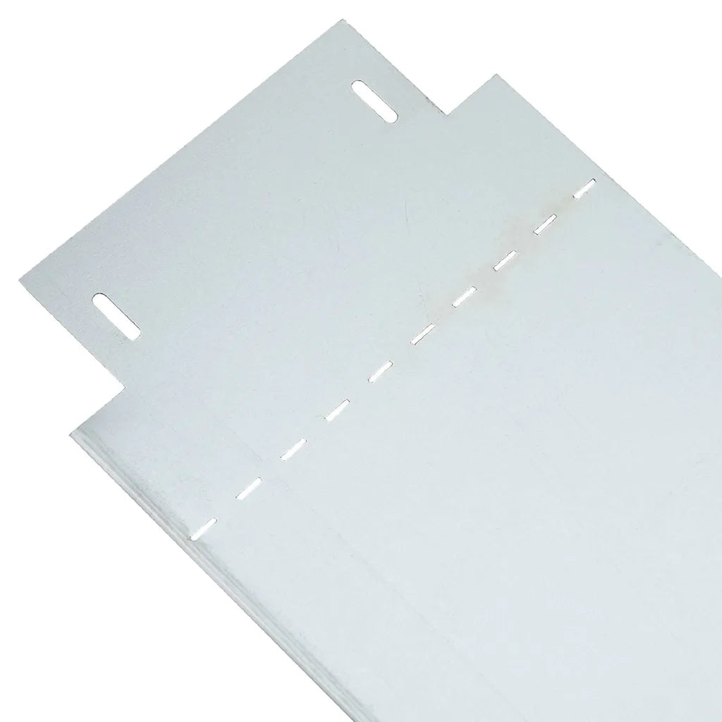 Bordure per prato 5 pz Argento 100 x 25 x 0,07 cm CFW2992130