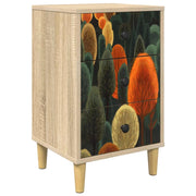 Armadio da Notte ZAANDAM Rovere Sonoma 36 x 33 x 60 cm 8007291