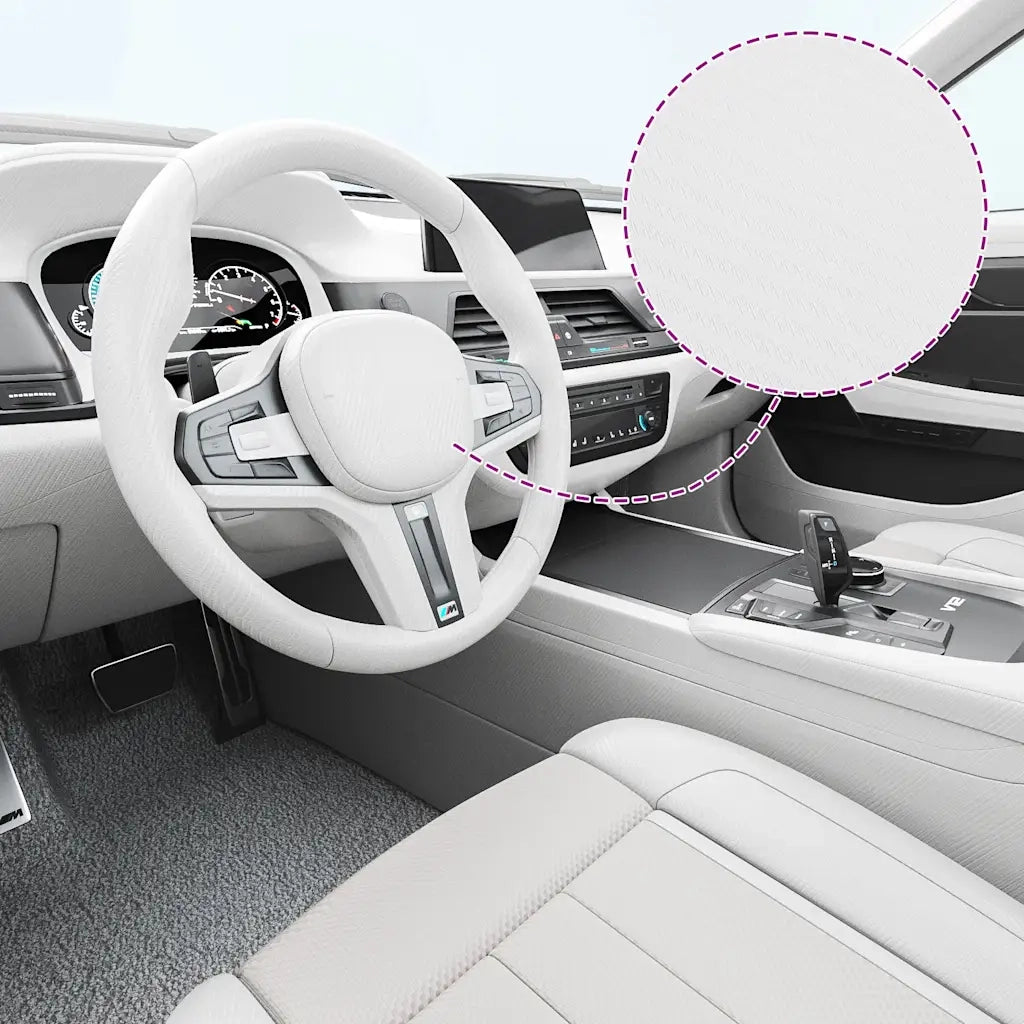 Pellicole per Auto 2 pz 3D Bianco 100x150 cm CFW8853731