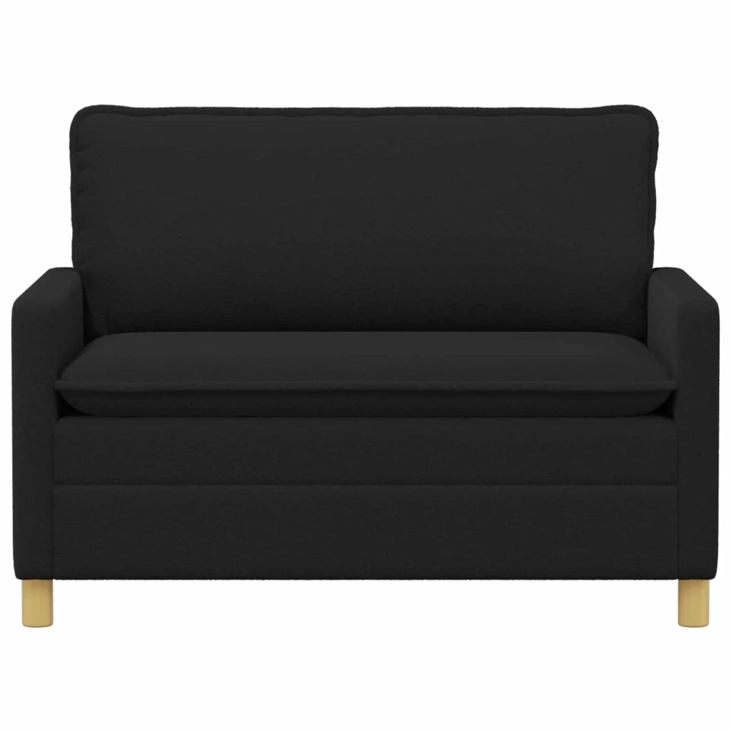 Divano Nero 126 x 81 x 87,5 cm Tessuto