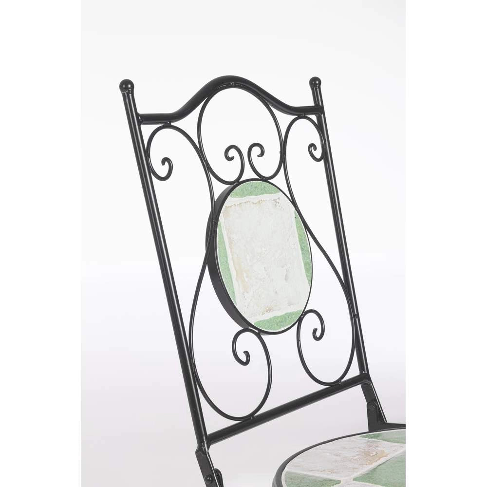 Sedia Pieghevole da Esterno in Ceramica Loire