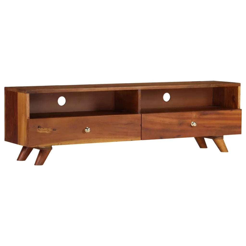 Mobile Porta TV in Legno Massello di Recupero 140x30x40 cm cod mxl 18895
