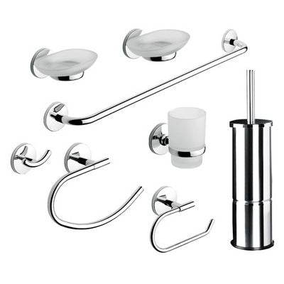 Set accessori bagno 8 pezzi serie Otto-One Metaform