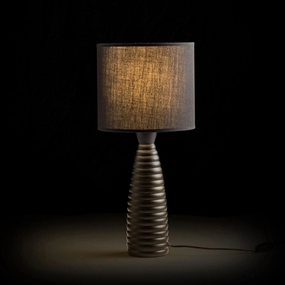 Lampadario LAURA da tavolo nero 230V E27 28W