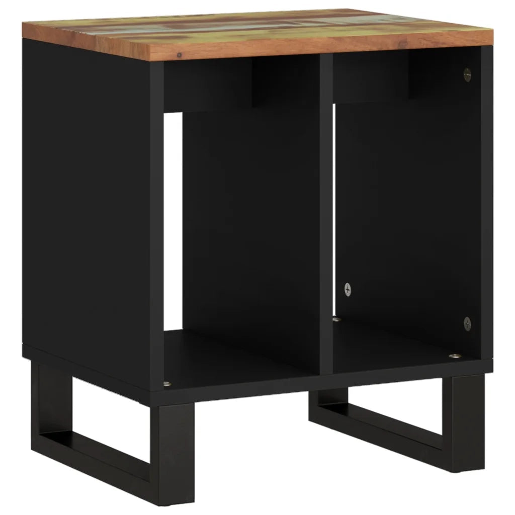 Tavolino 40x31x46 cm Legno Massello Recupero e Multistrato 350646