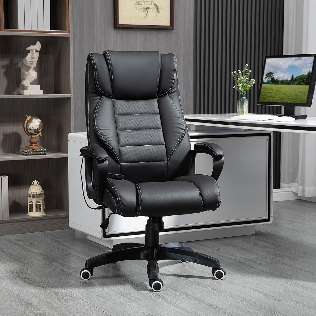 Sedia da ufficio ergonomica con massaggio ¨C zephmum ¨C nera