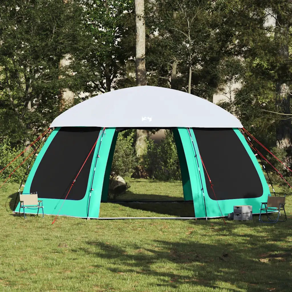 Tenda da piscina con Patta Rimovibile&Pareti in Rete 612x612 cm 4100638