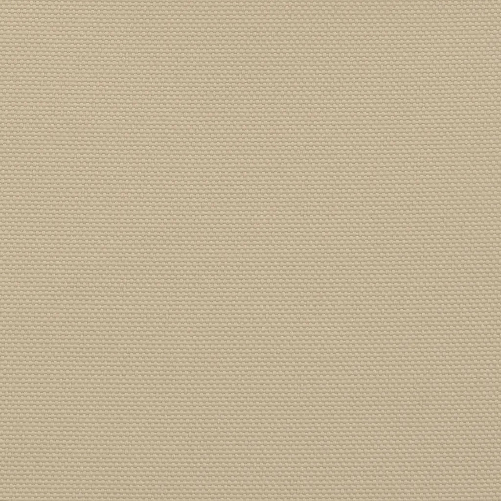 Paravento da Balcone Beige 75x1000 cm 100% Poliestere Oxford
