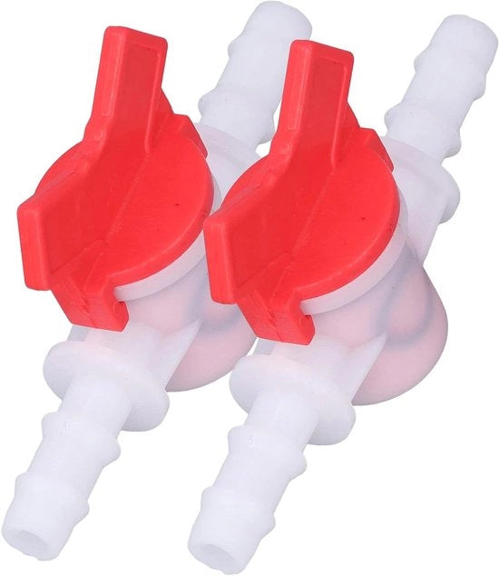 Valvola di controllo del flusso - Interruttore di flusso di acqua - Valvola di porta pompa (regolatore di flusso da 10MM) - Set di 2