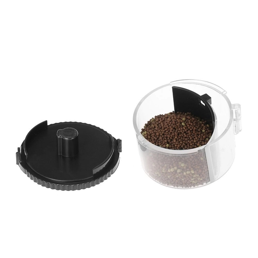 Trade Shop - Dosatore Distributore Cibo Pesci Con Timer Display Lcd Per Acquario Automatico -