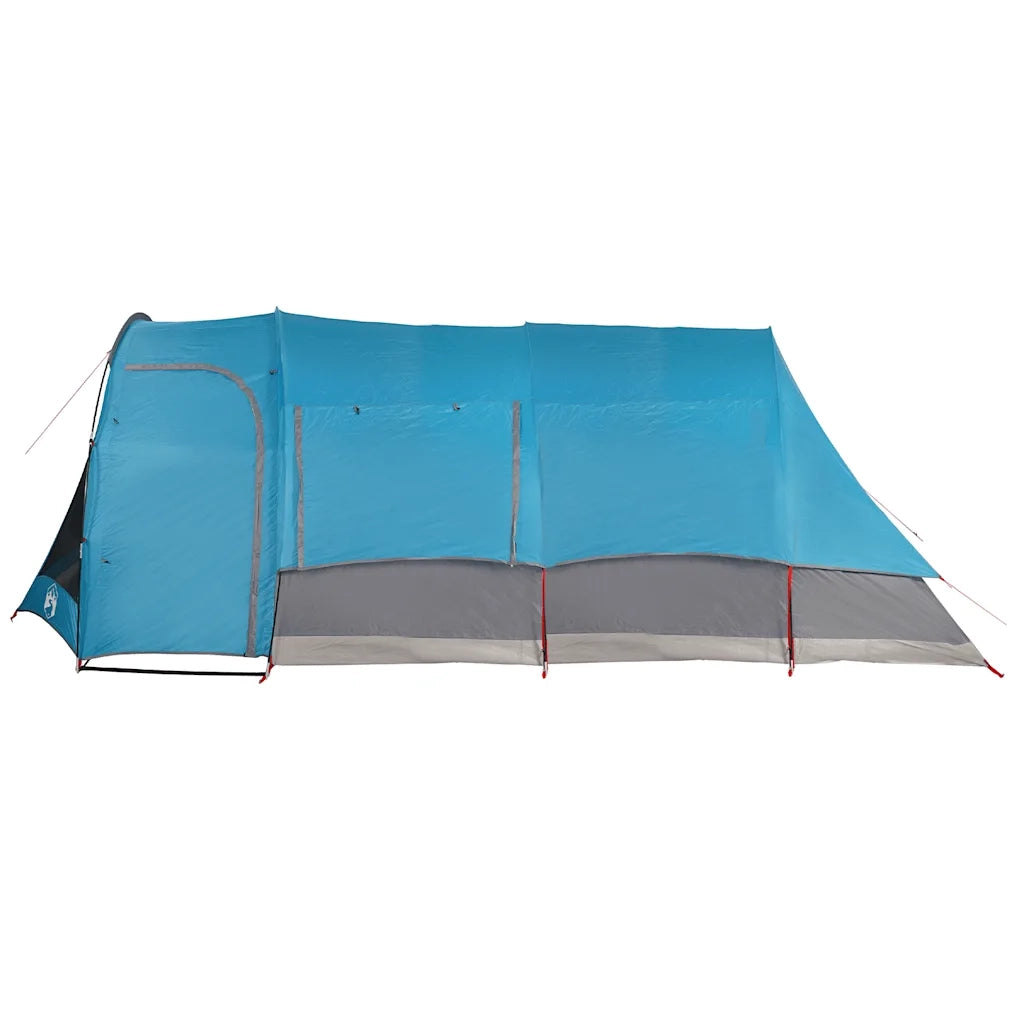 Tenda Familiare a Tunnel per 8 Persone-Tenda da campeggio Blu Impermeabile 231312
