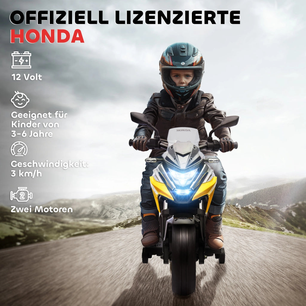 Moto Elettrica Bambini ¨C Zephmum ¨C Giallo