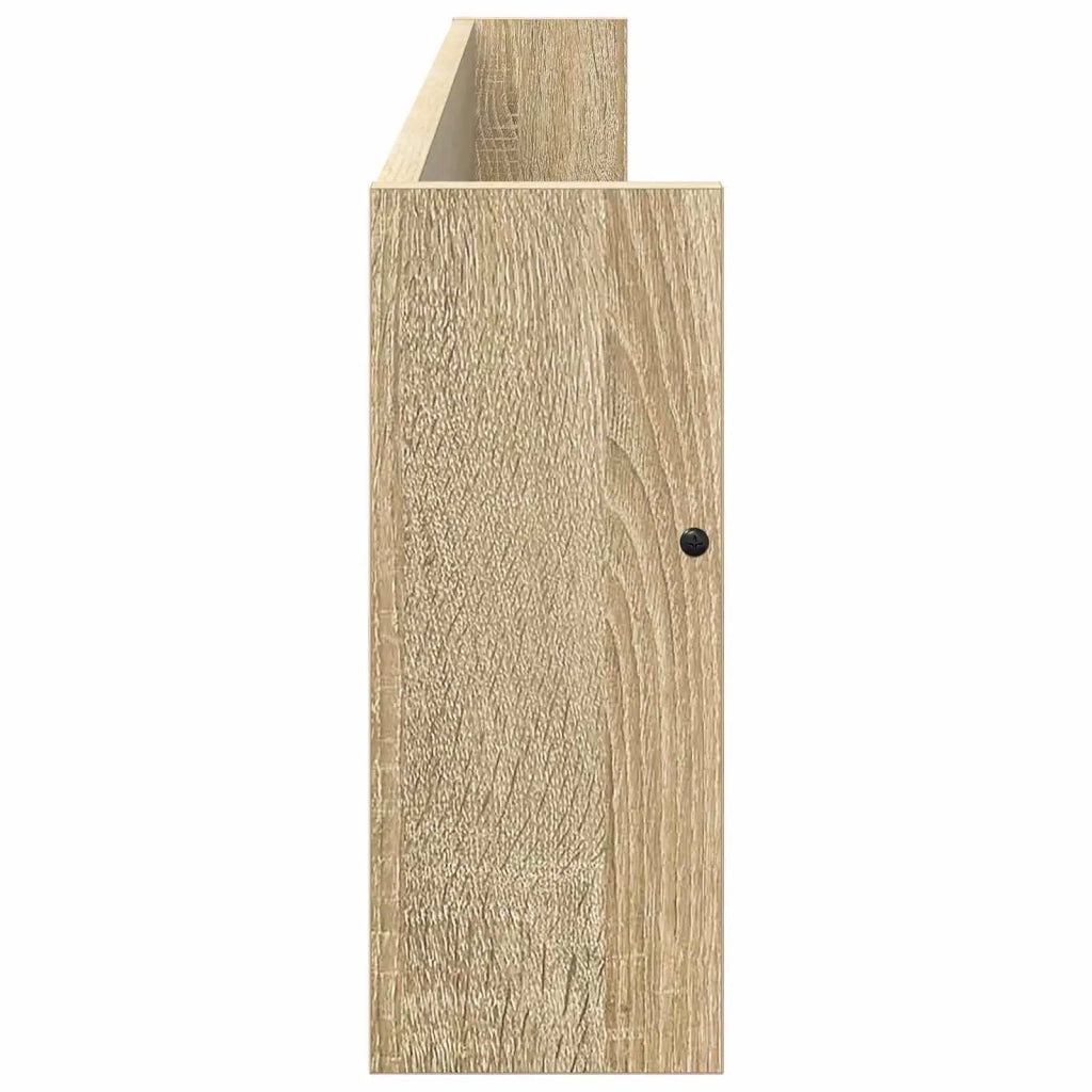 Scaffale per riviste 2 pcs Rovere Sonoma 100 x 12 x 30 cm 890819