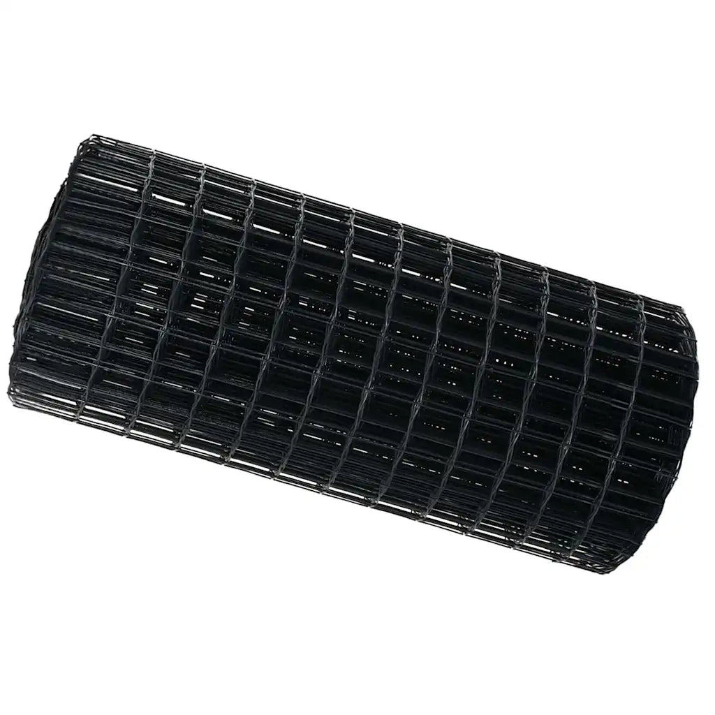 Recinzione Euro Grigio 0,8 x 25 m Ferro rivestito in PVC 42004516