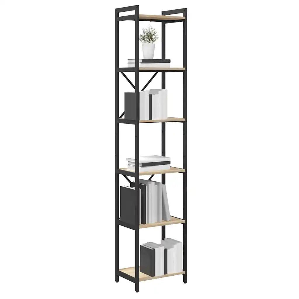 Libreria Rovere Sonoma 40 x 30 x 189,5 cm Legno multistrato 868348