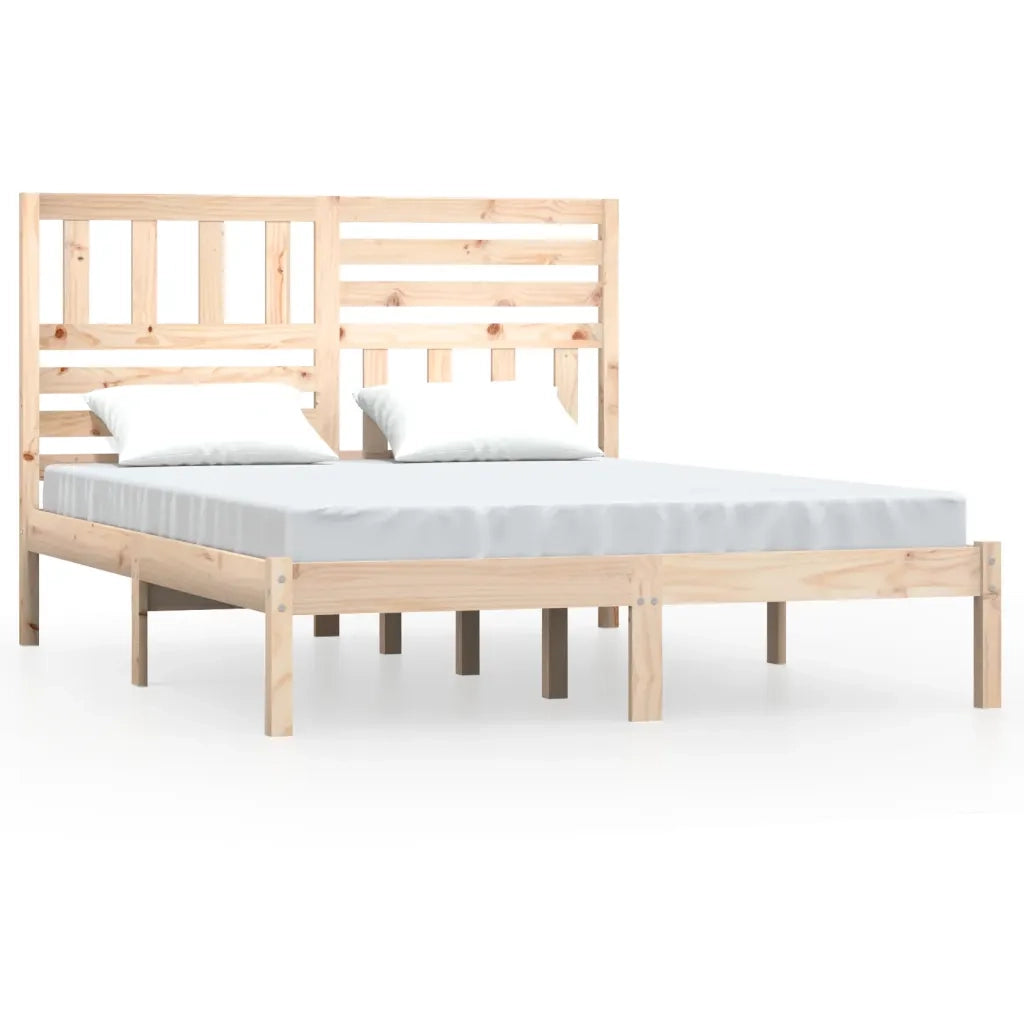 Giroletto-Struttura Letto in Legno Massello di Pino 160x200 cm 375862