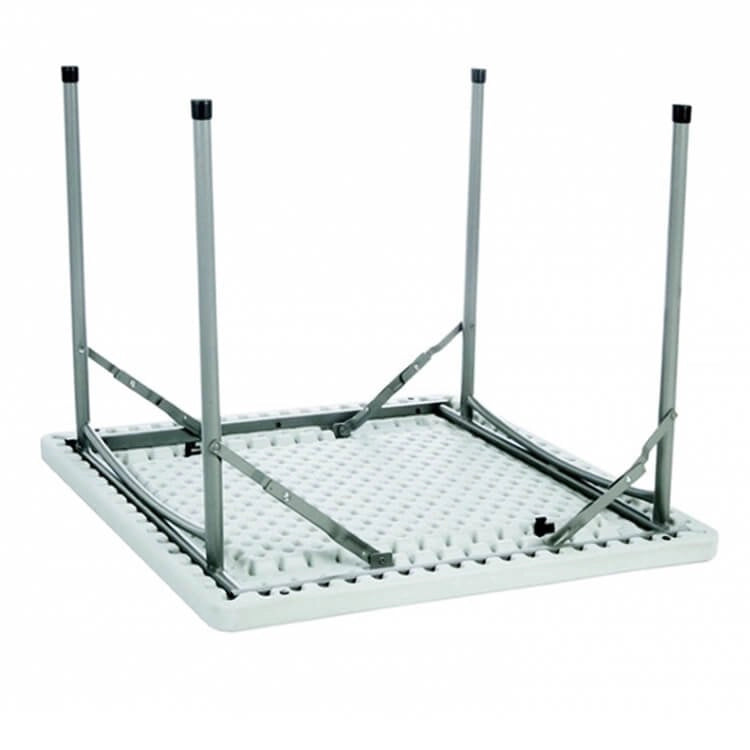 Tavolo catering 90 in Acciaio Plastica cm 86x86x74 - MARSHALL