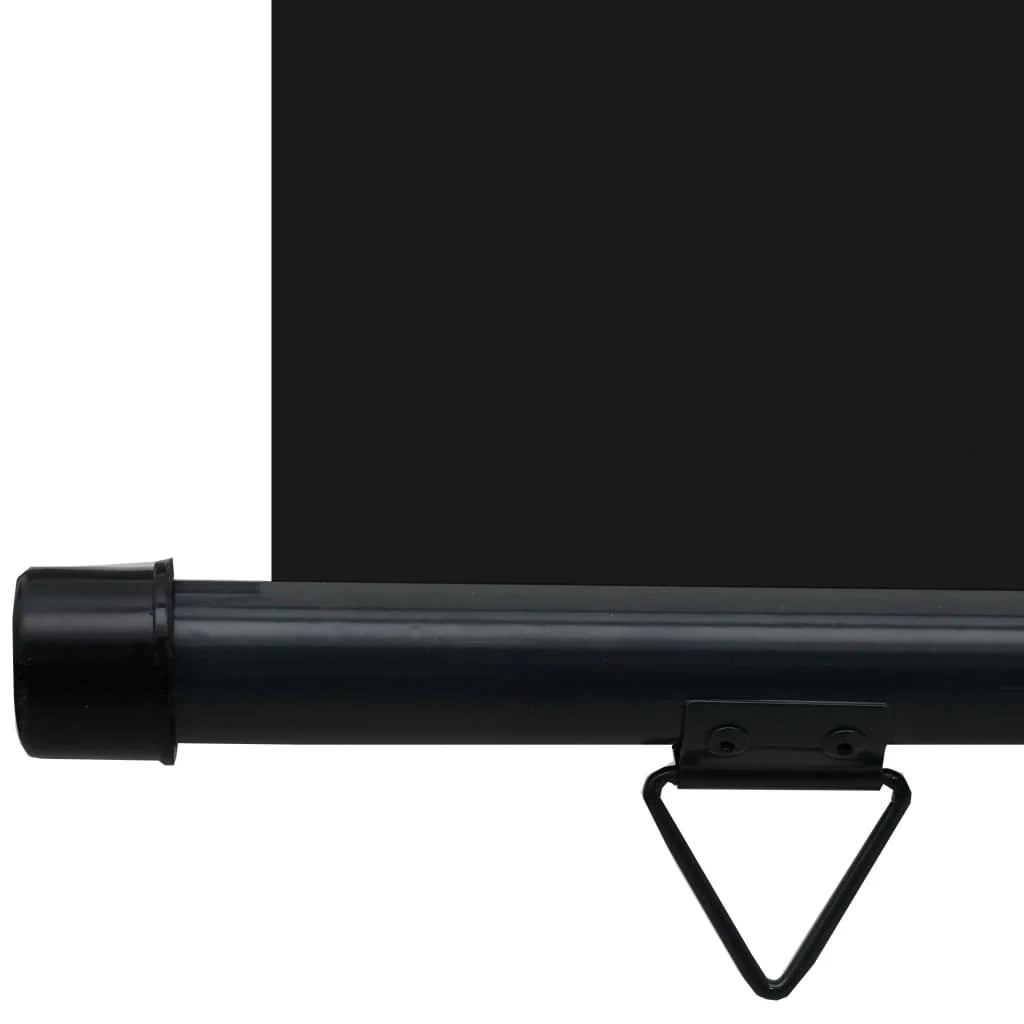 Tenda da sole laterale retrattile/schermo protettivo per patio giardino terrazza balcone 140 x 250 cm nero 02_0007015