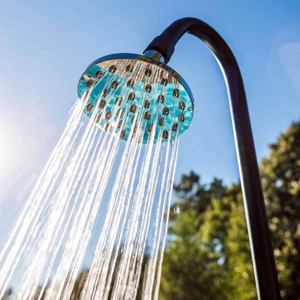 Doccia Solare da Giardino per Piscina 9 Litri Legno Gre AR1010W