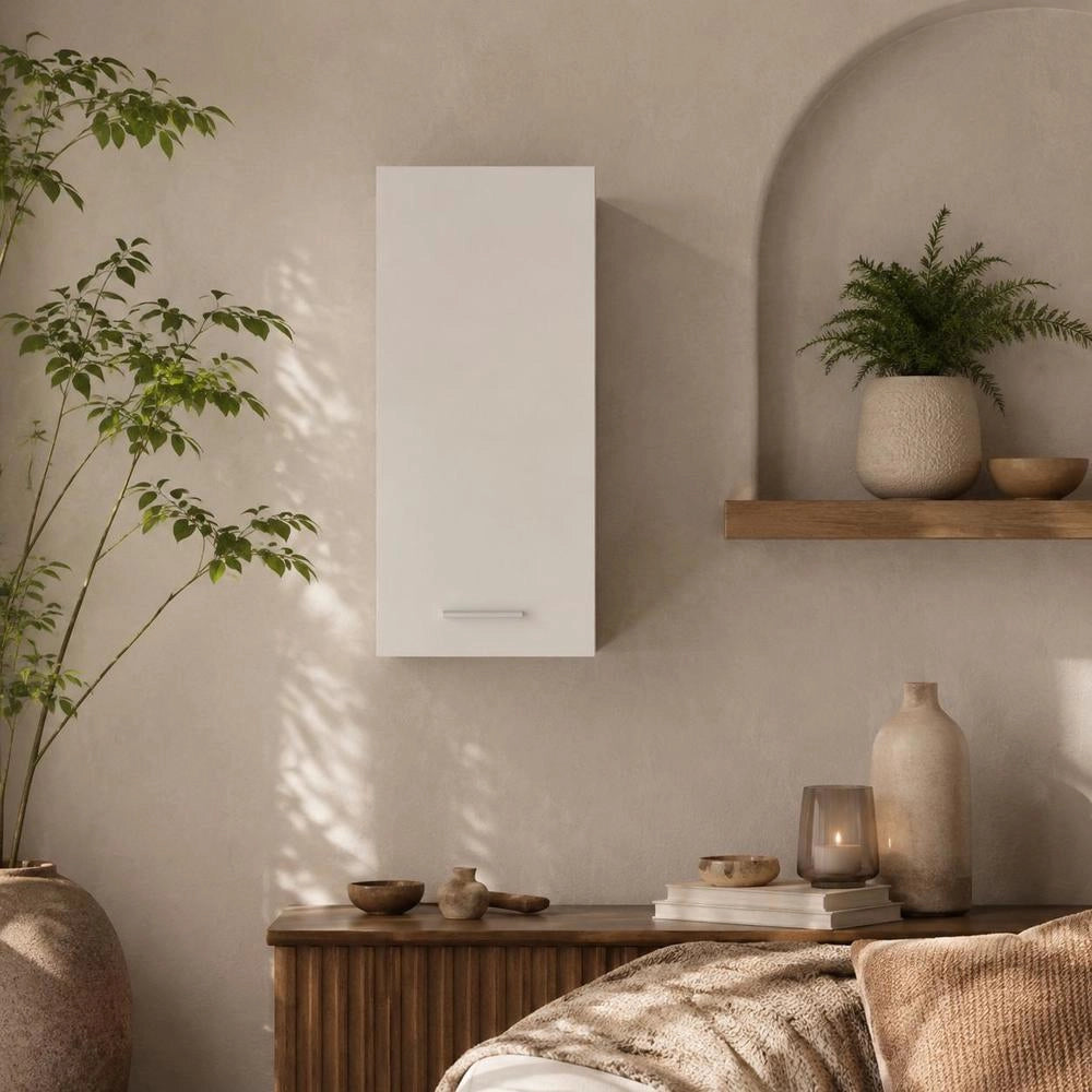 Lyon Wall Cabinet, White, 29.5x31x60 Cm, Wood-based Material