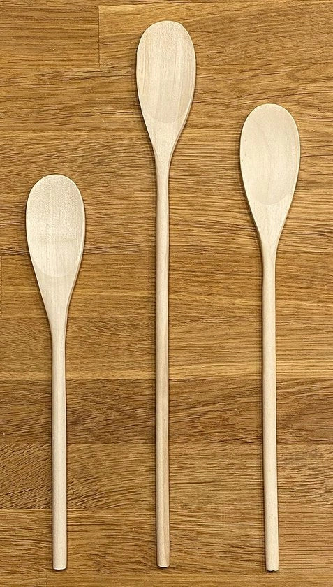 Letti di legno - Cucchiai in legno - 3pz