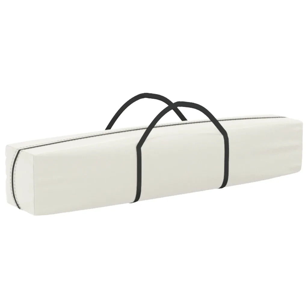 Tenda per Feste Pieghevole-Tenda Gazebo Crema 3x6 m