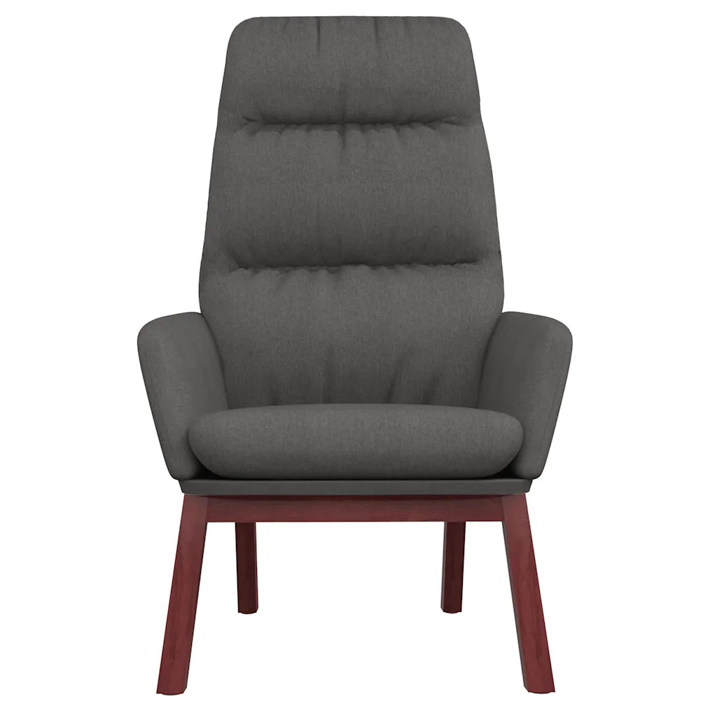 Poltrona Relax Grigio Scuro in Tessuto 341160