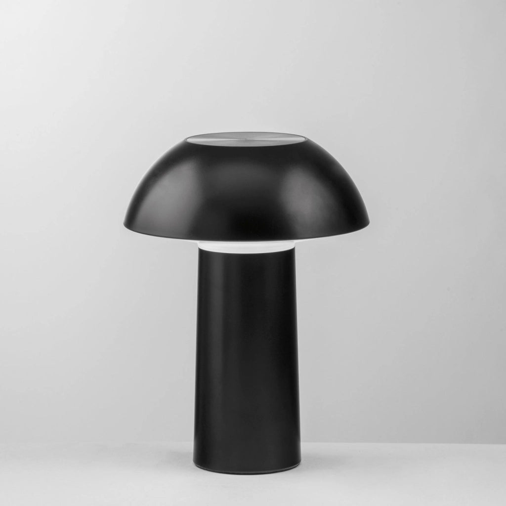 LAMPADA DA TAVOLO LED MYKES NERA 4,5W 300LM CCT 3000K / 4000K / 5000K DIMMERABILE 16X21CM