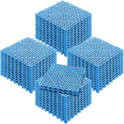 Sostegno Modulare a Guscio, 50 Pacchi 30x30 Cm, Sostegno in PVC con Fori di Drenaggio per Bagno, WC, Cucina, Piscina, Aree Umidicroniche